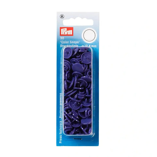alt
PRYM Press studs Ø12.4 mm 30 pcs dark purple