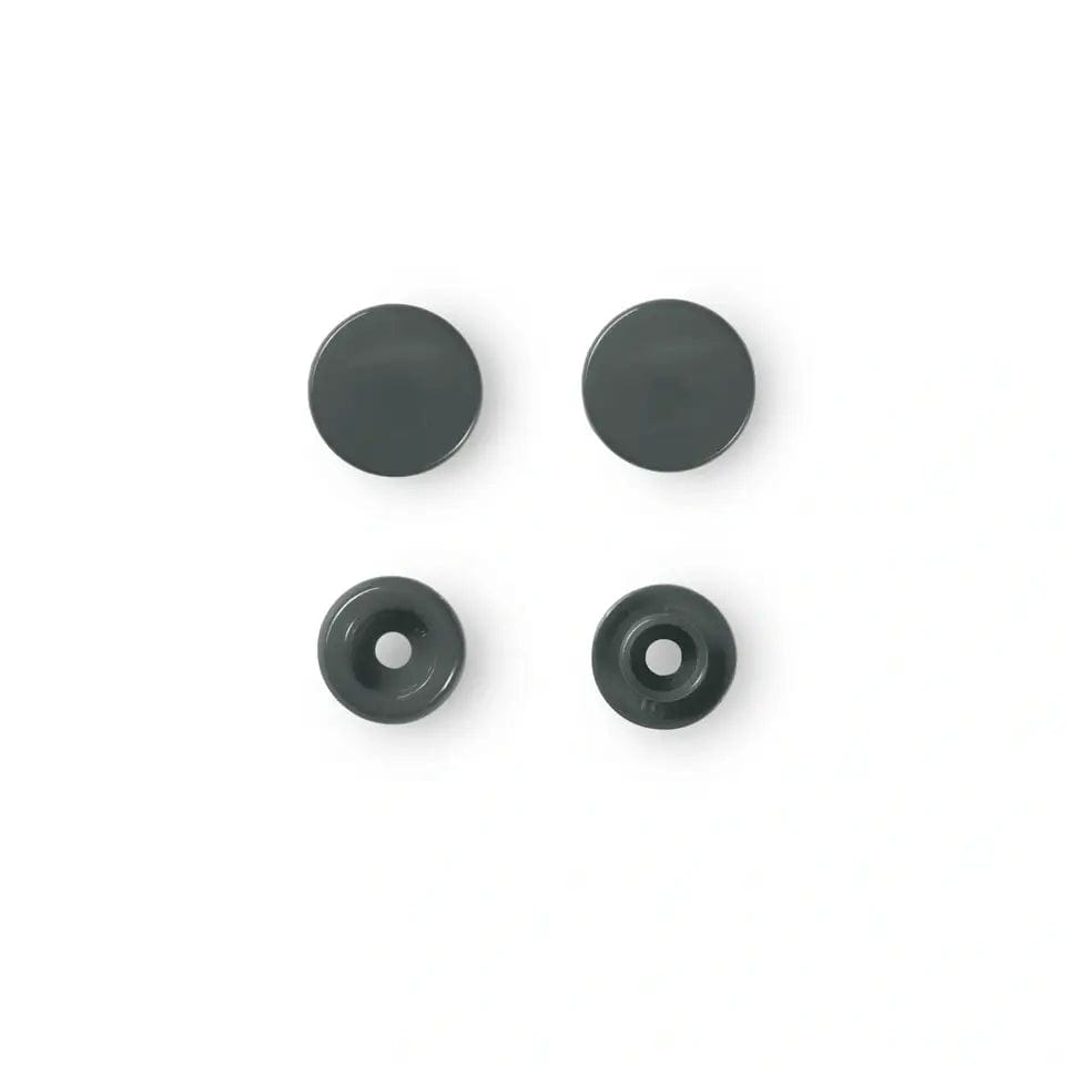 PRYM Snap Fasteners Ø12.4 mm 30 pcs dark gray