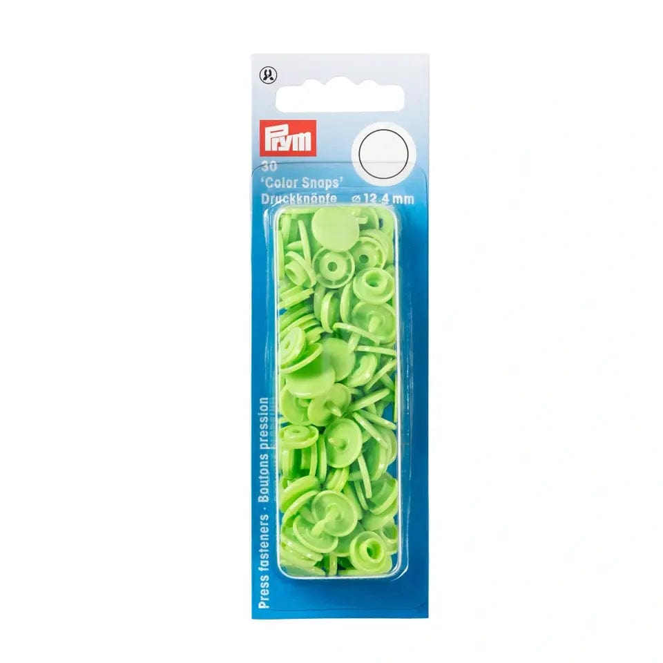 PRYM snap buttons Ø12.4 mm 30 pcs-green apple