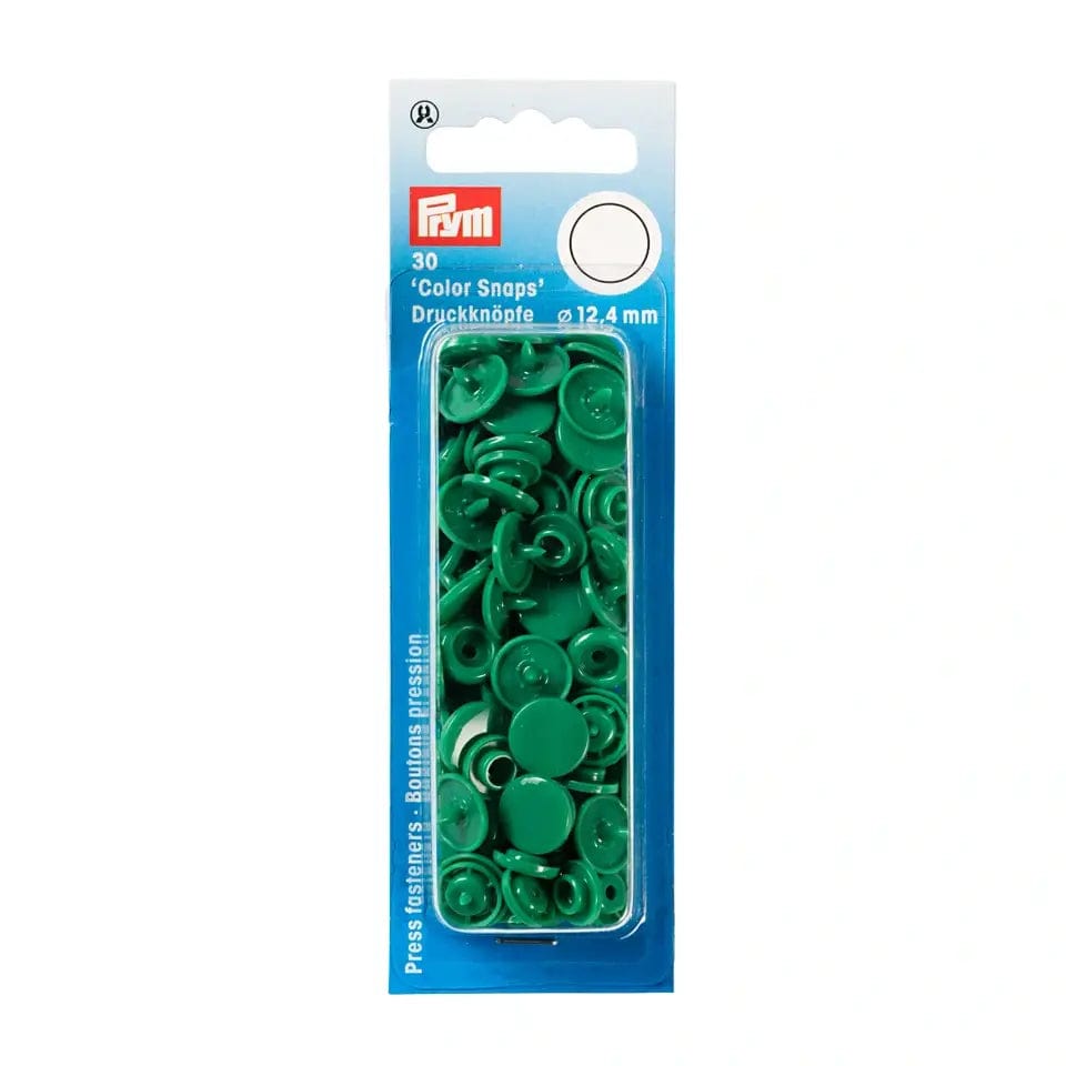 PRYM Snap Buttons Ø12.4 mm 30 pcs grass green