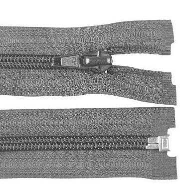 Zipper opening - graphite grey