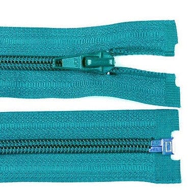 Zipper opening - turquoise