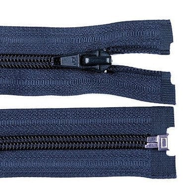 Zipper opening - dark blue