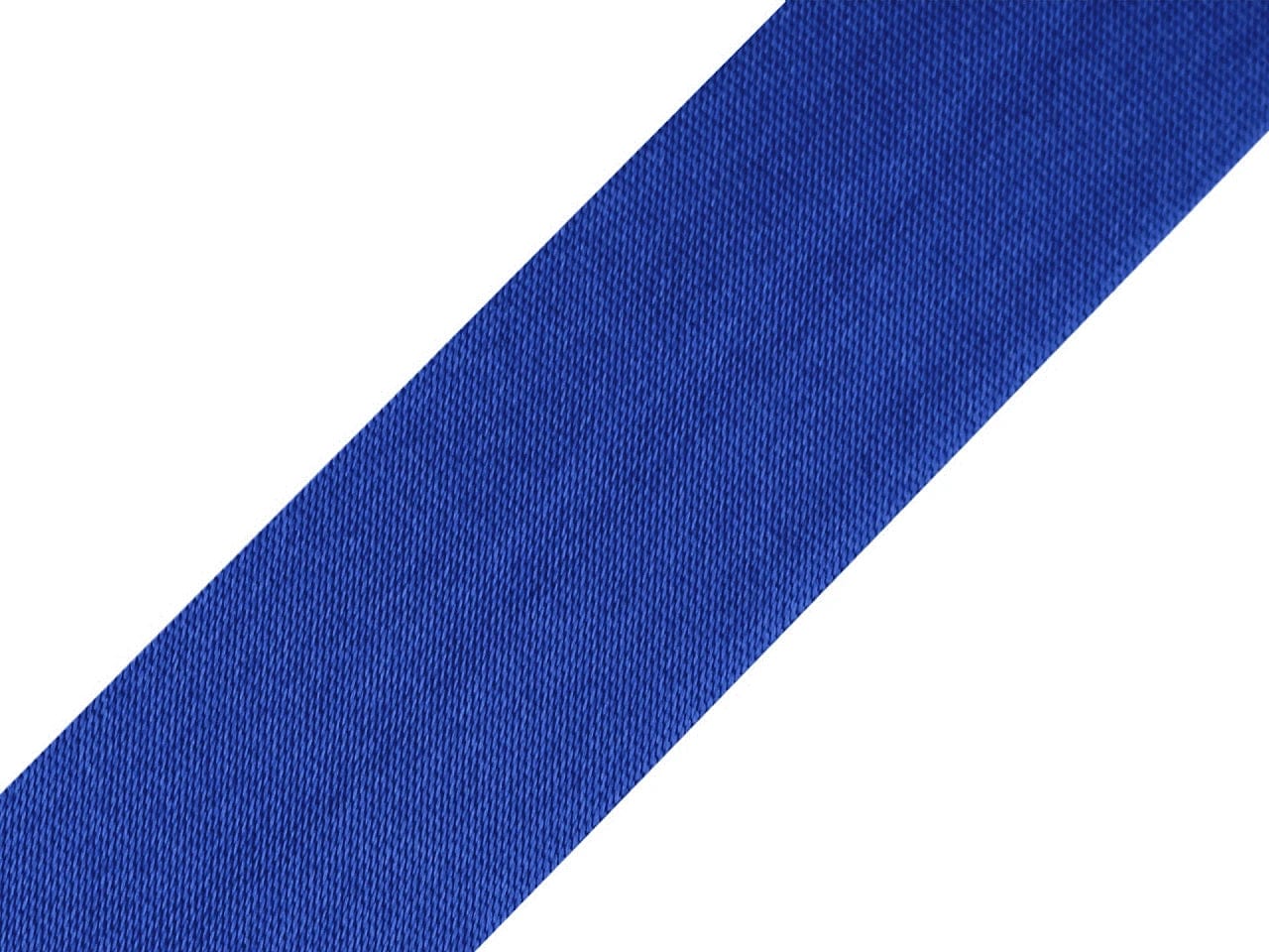 Satin bias tape 20 mm - cornflower blue