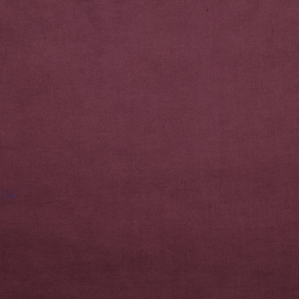 Fine Cotton Velvet-Aubergine 145 g/m²