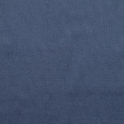 Smalkais Kokvilnas velvets-dūmakaini zils 145 g/m²