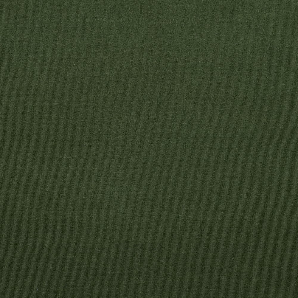 Fine cotton corduroy, forest green 145 g/m²