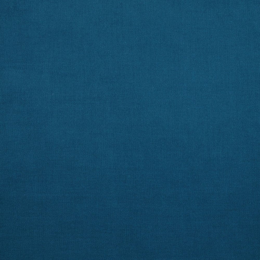 Fine cotton velvet-petrol 145 g/m²