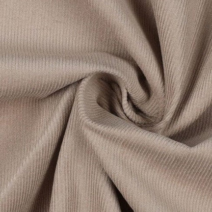 Fine cotton corduroy, sand, 145 g/m²