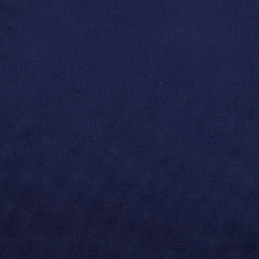 Fine cotton velvet, dark blue 145 g/m²