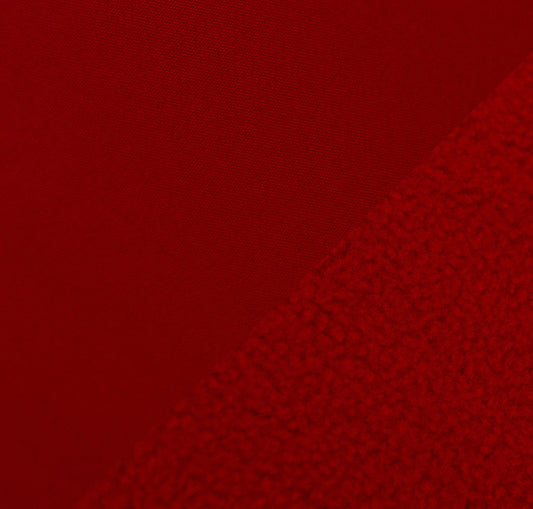 Softshell fabric-red 300 g/m²
