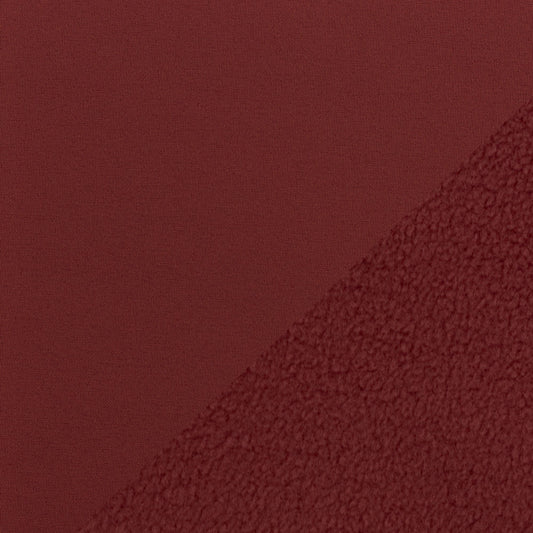 Softshell fabric-dark red 300 g/m²