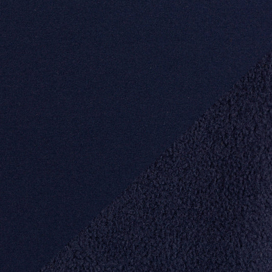 Softshell fabric - dark blue 300 g/m²