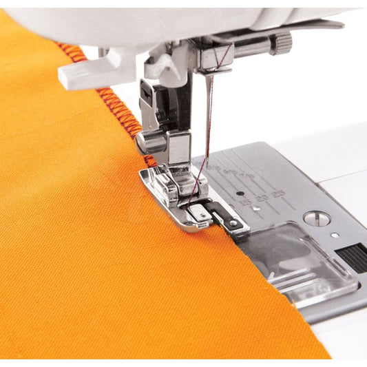 Sewing machine foot for overlock stitch