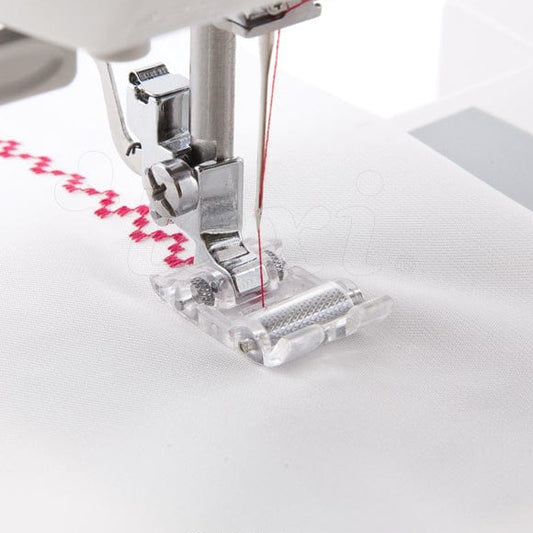 Sewing machine roller foot