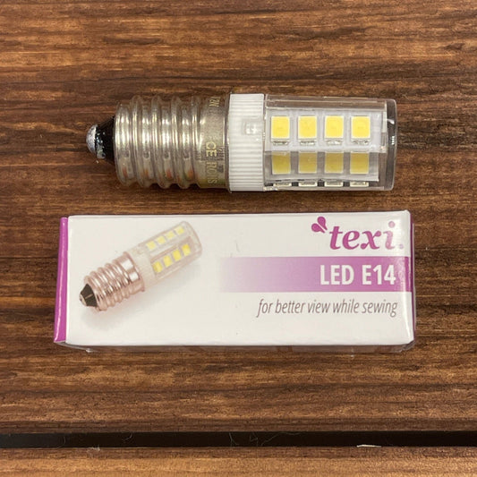 Sewing machine bulb-LED E14 2W 230V white light