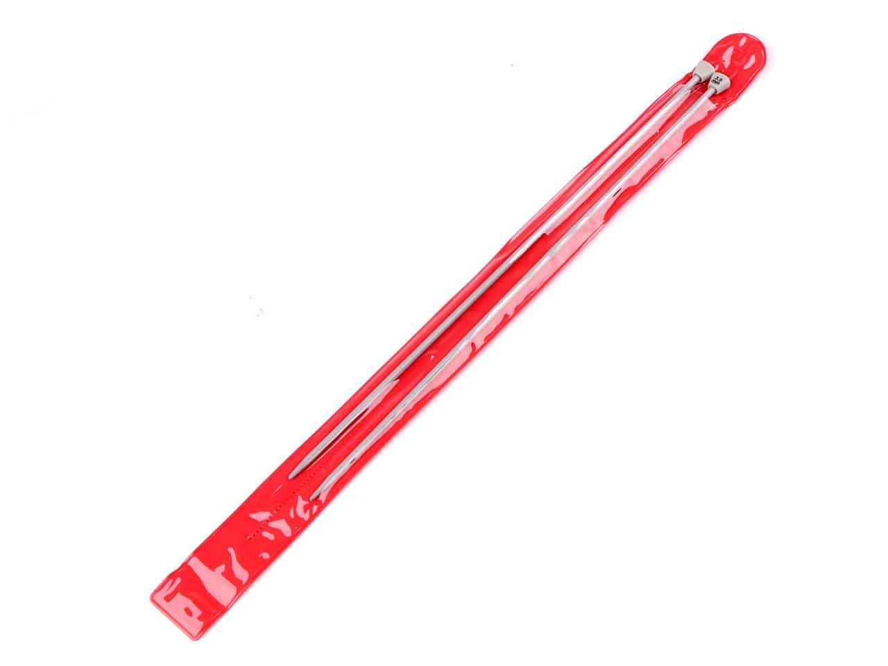 Straight knitting needles - aluminum 35 cm 3.5 mm