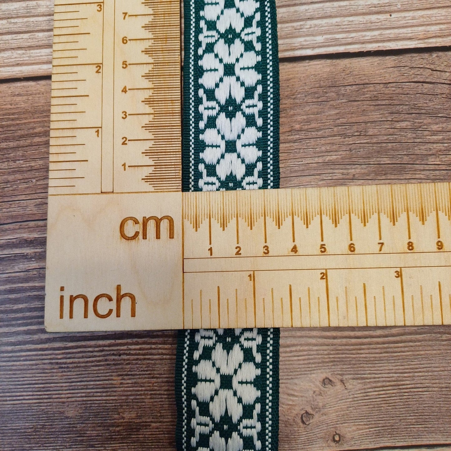 Wstążka narodowa, pasek 36 mm-zielona-LV
