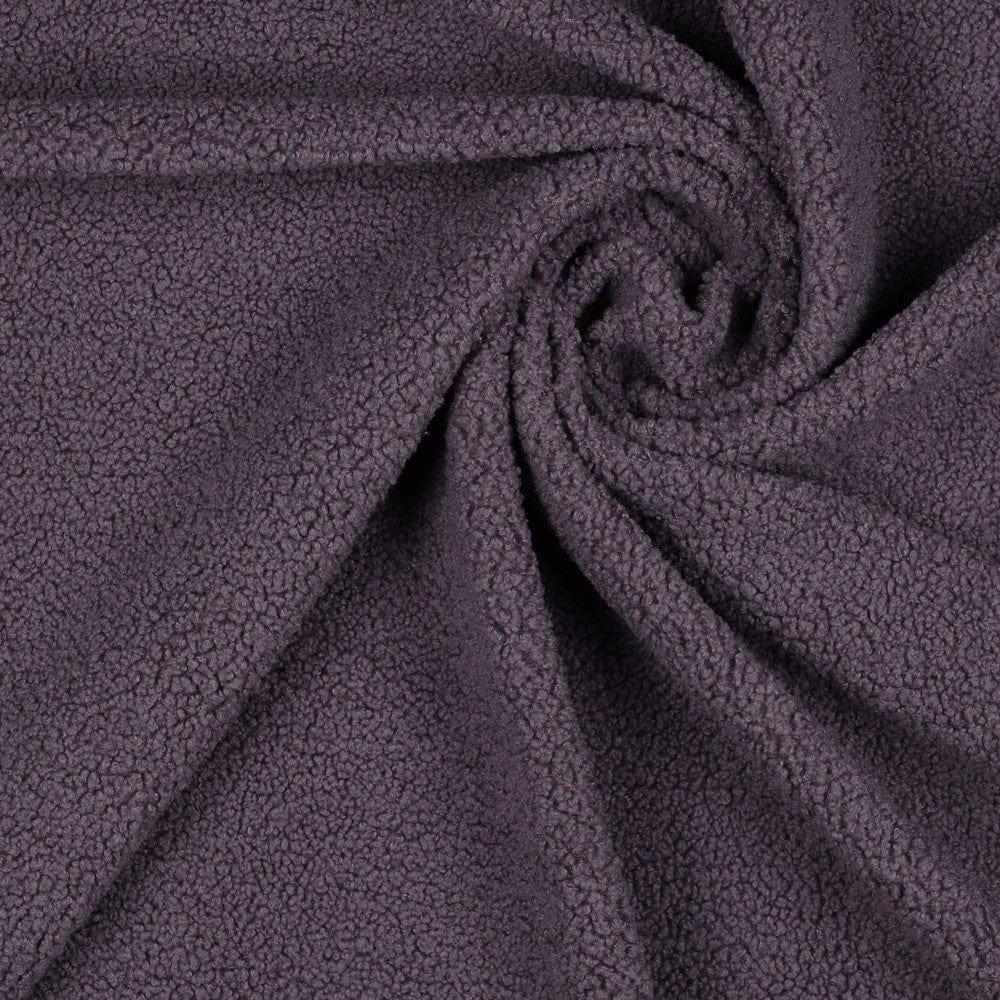 Teddy fabric, lilac 270 g/m²