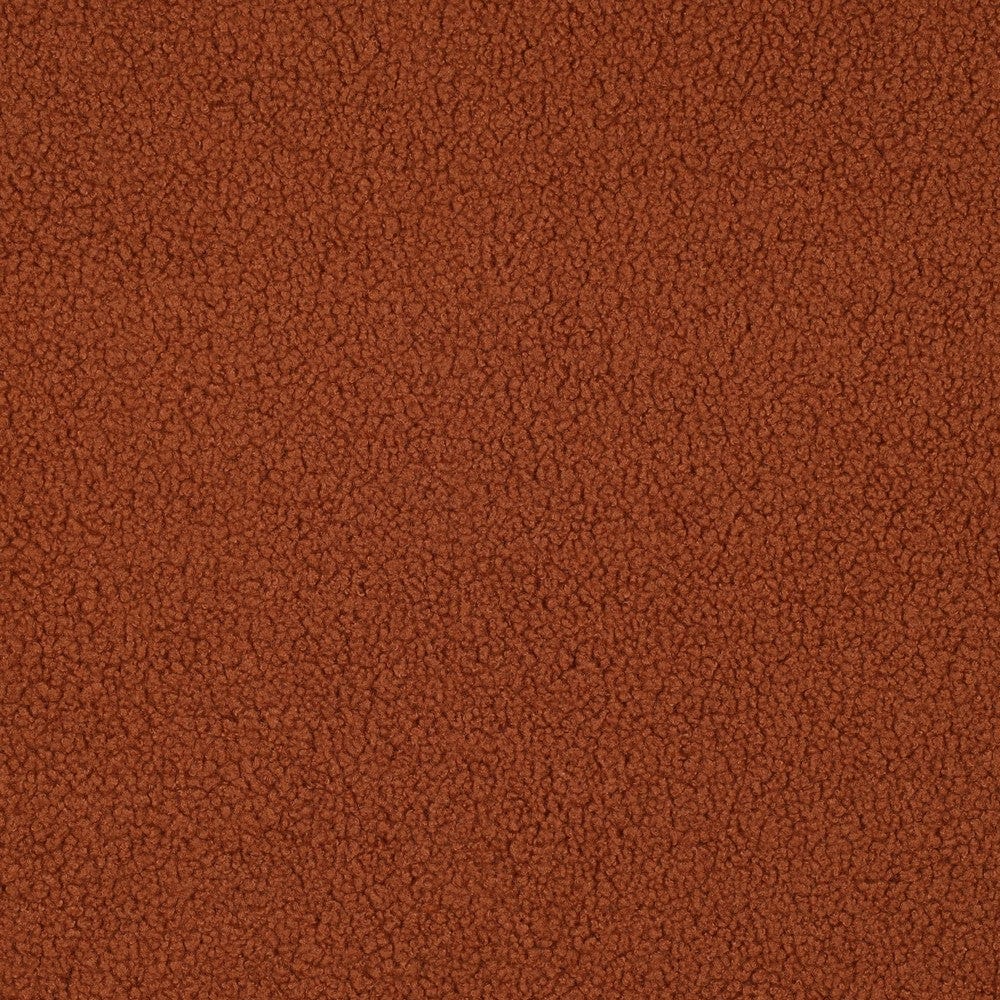 Teddy fabric, rust tone 270 g/m²