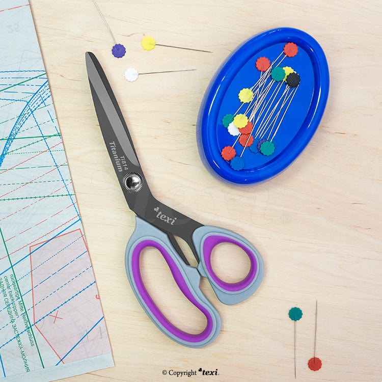 TEXI TITANIUM Fabric Scissors Set (13 cm) and (21 cm)