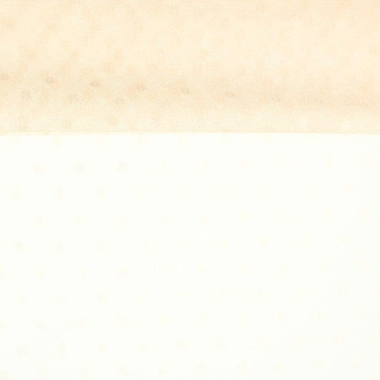 Tulle with polka dots - cream