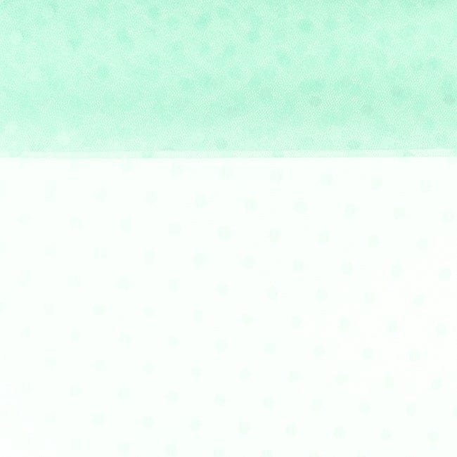 Tulle with pom-poms-mint
