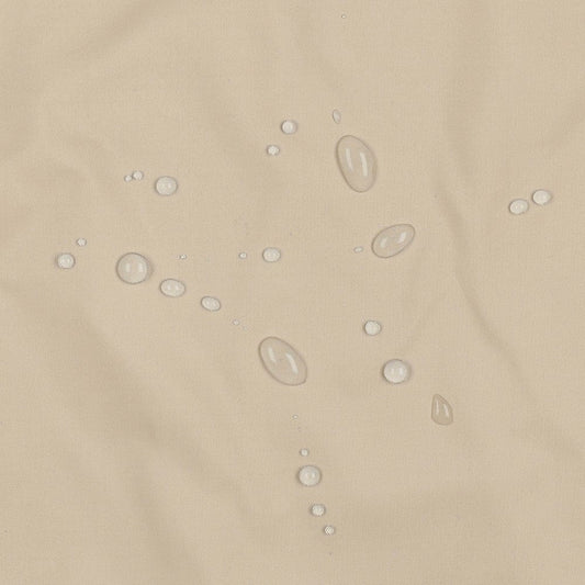 Waterproof raincoat fabric - beige 70 g/m²