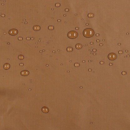 Waterproof raincoat fabric - walnut brown 70 g/m²