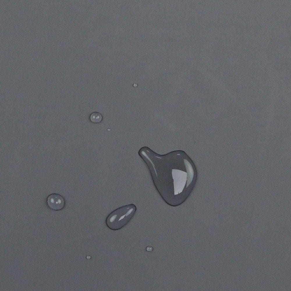 Waterproof raincoat fabric - dark grey 70 g/m²