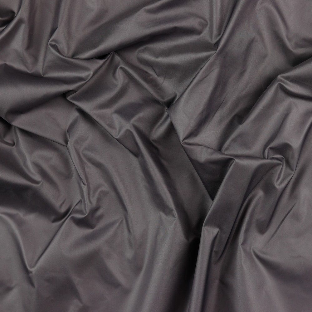 Waterproof raincoat fabric - dark gray 70 g/m²