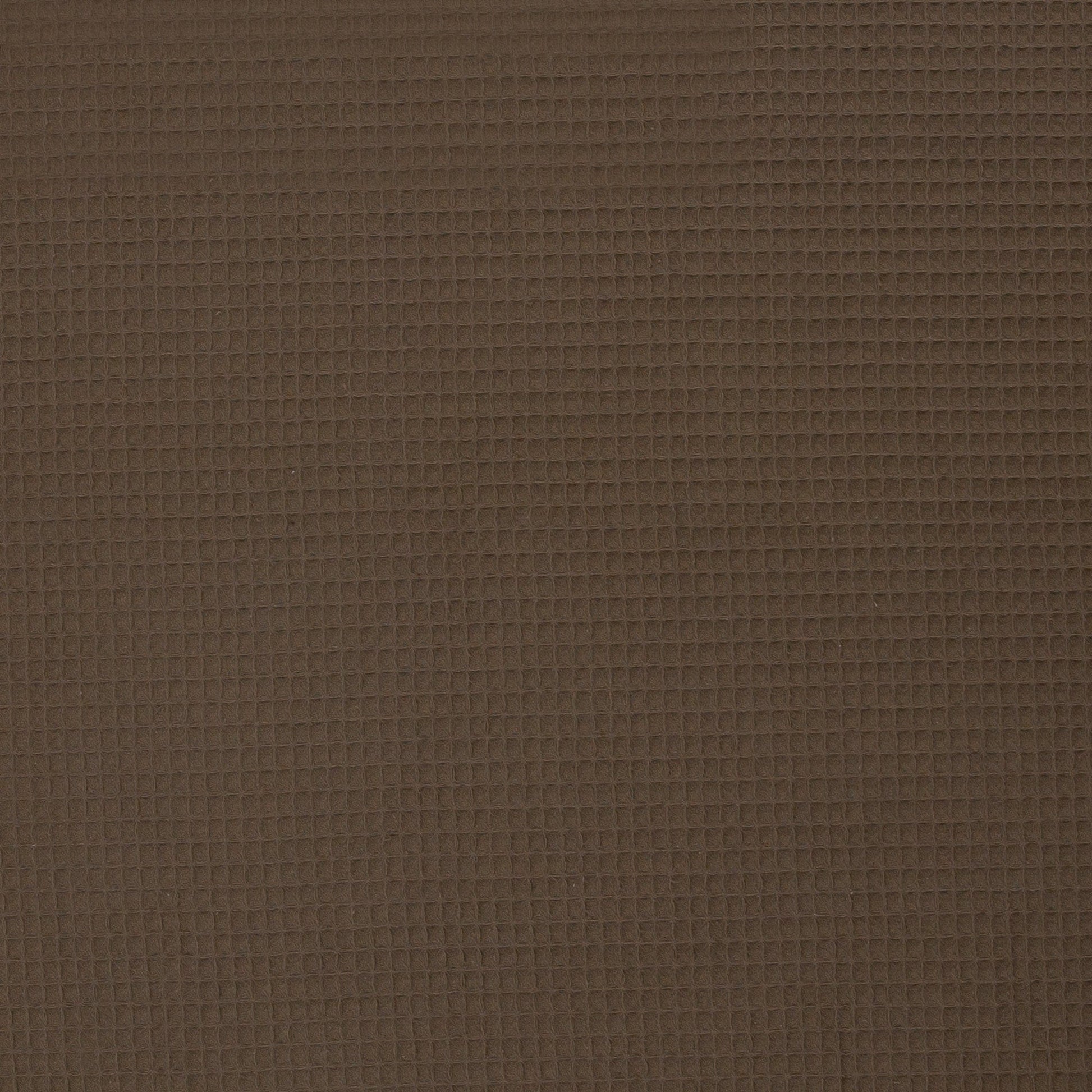 Waffle fabric-brown 230 g/m²