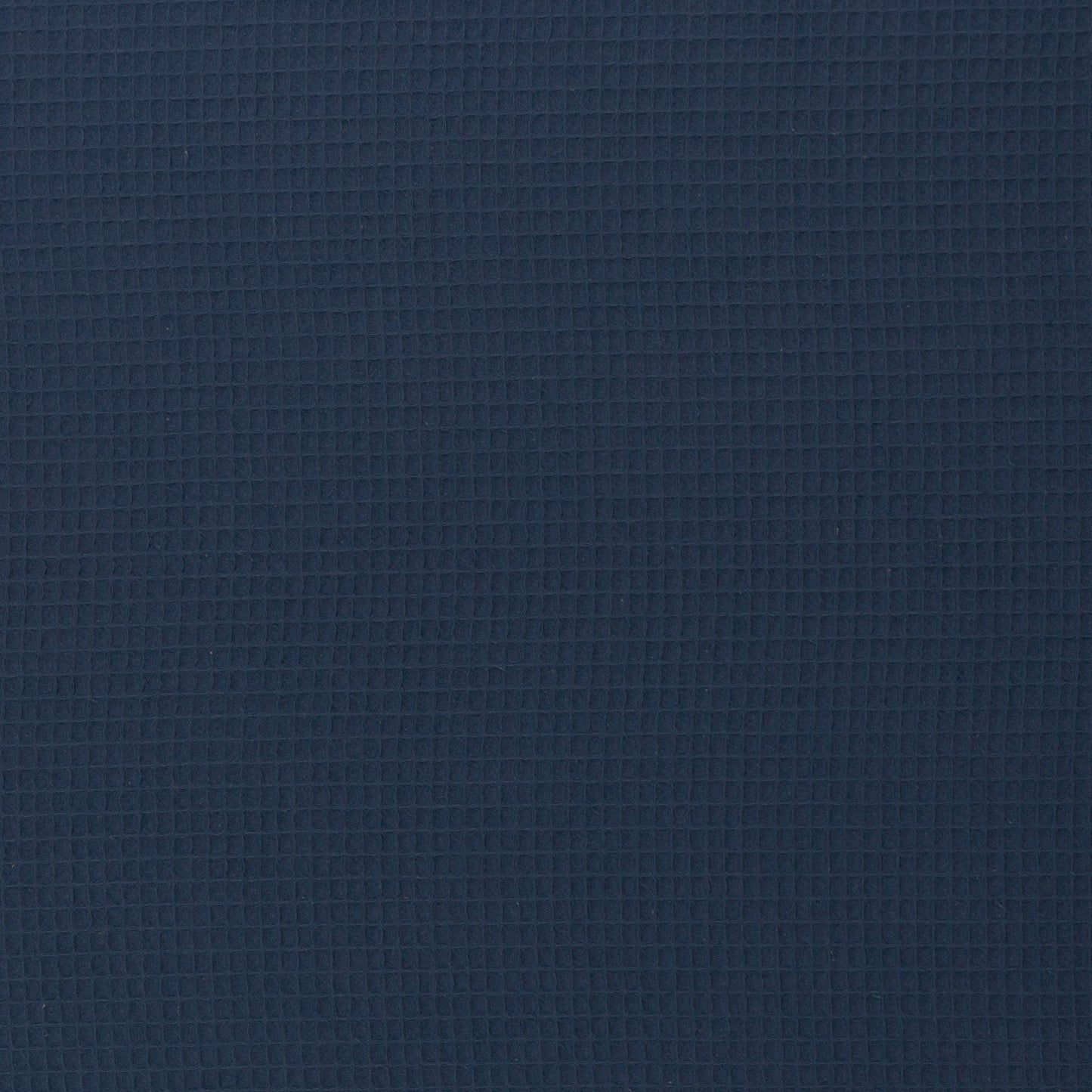 Waffle fabric-denim blue 230 g/m²