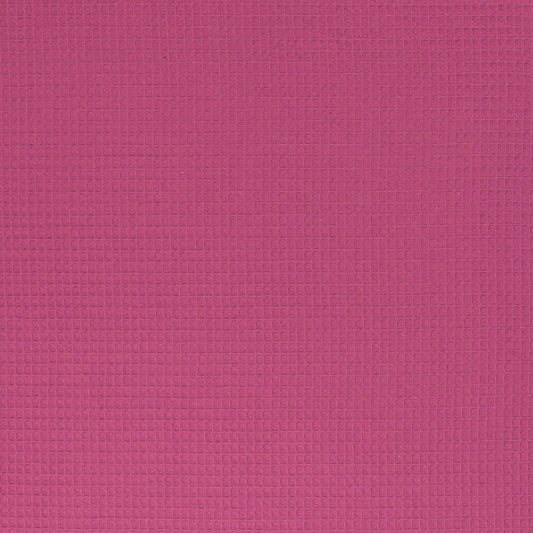 Waffle fabric - fuchsia 230 g/m²