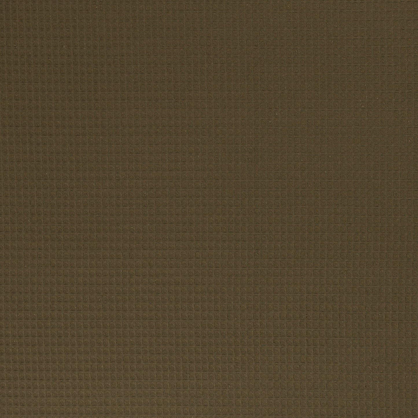 Khaki waffle fabric 230 g/m²