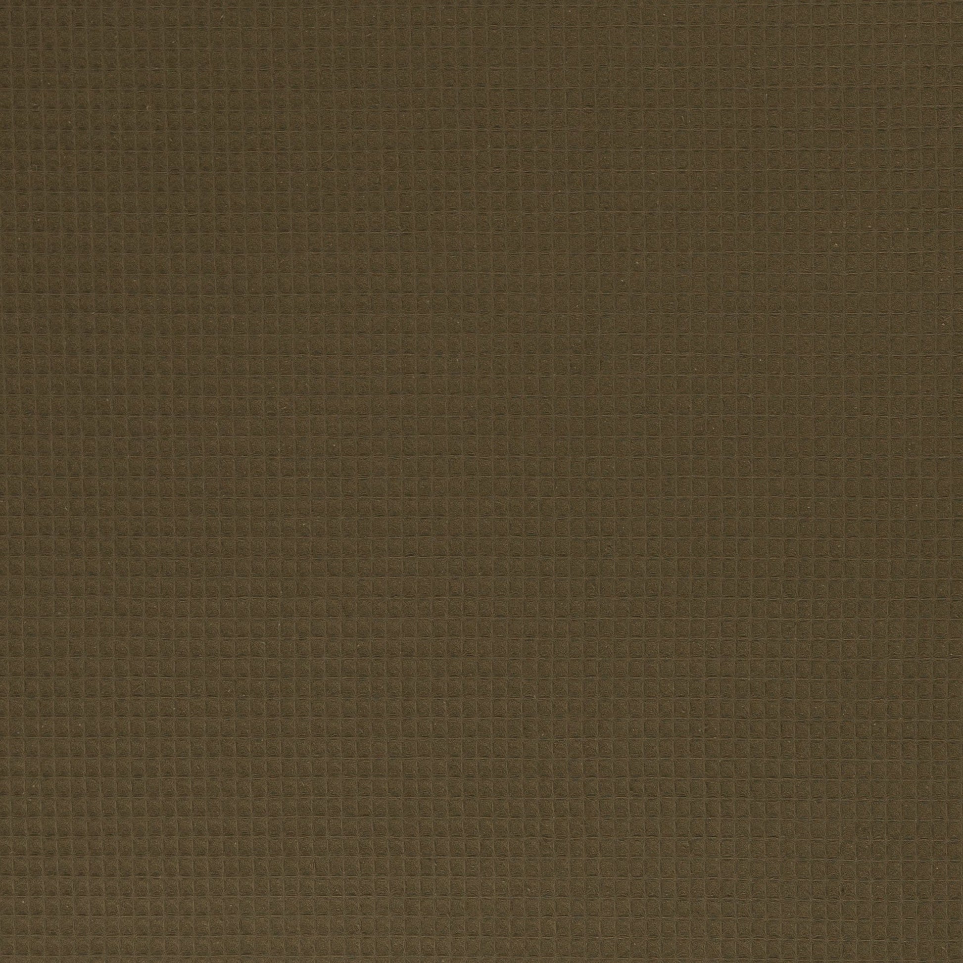 Khaki waffle fabric 230 g/m²