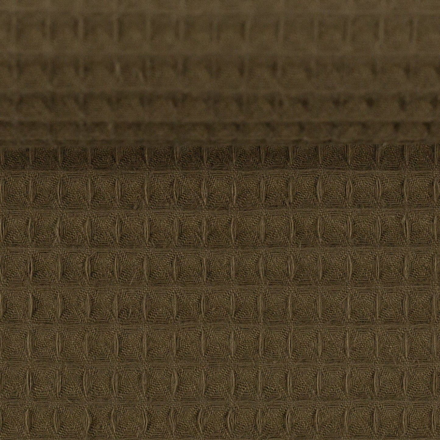 waffle fabric-khaki 230 g/m²
