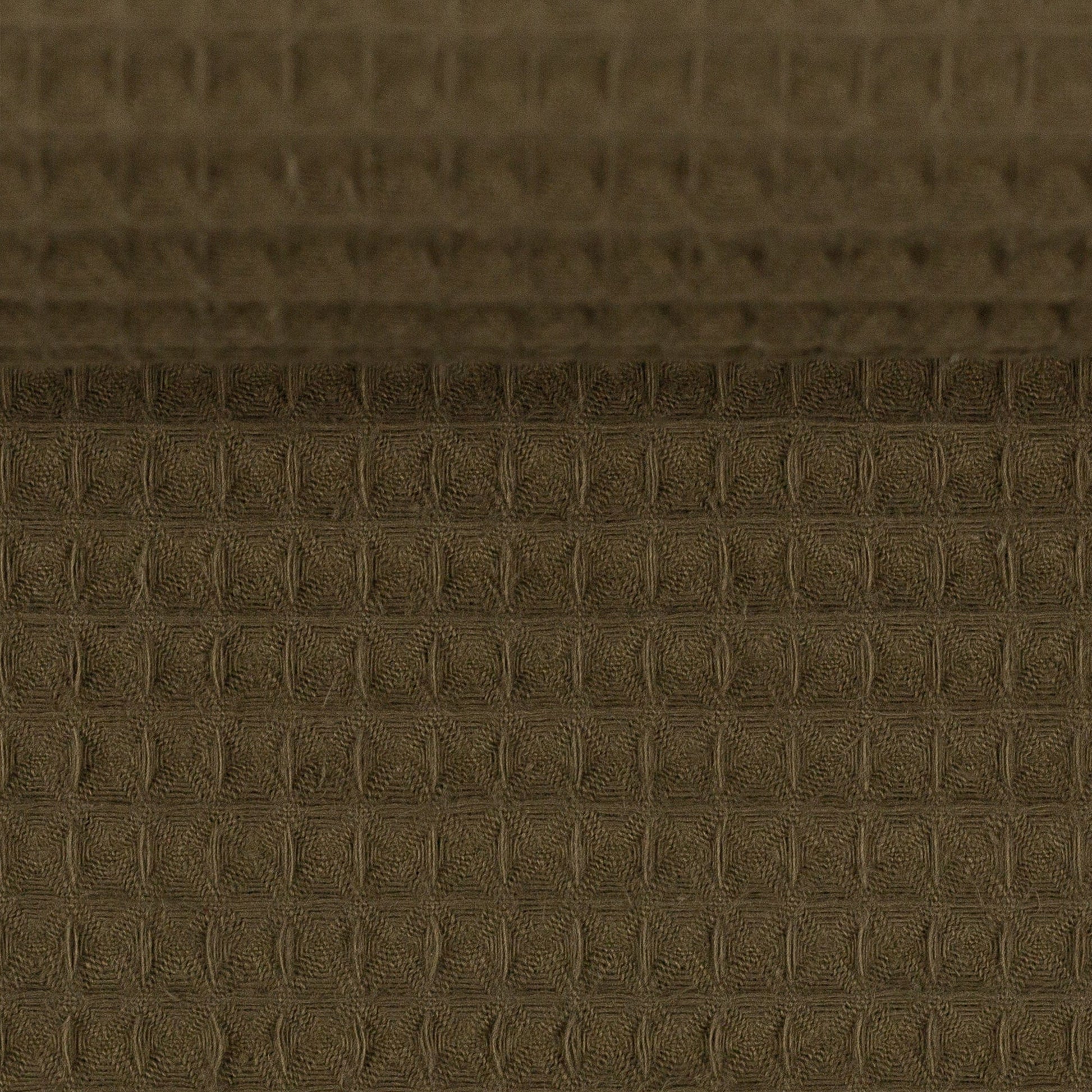 waffle fabric-khaki 230 g/m²