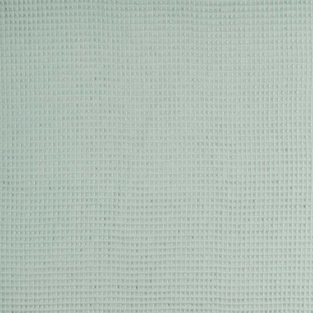 Waffle weave fabric, sage green 230 g/m²