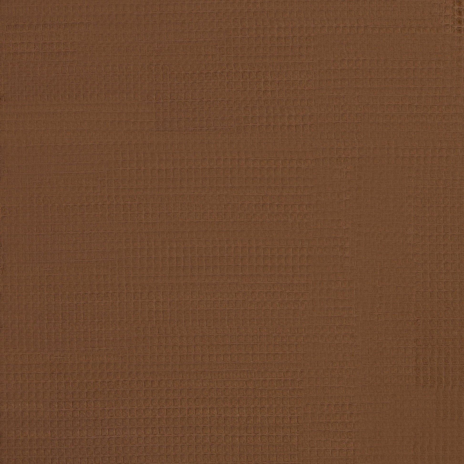 Terracotta waffle fabric 230 g/m²