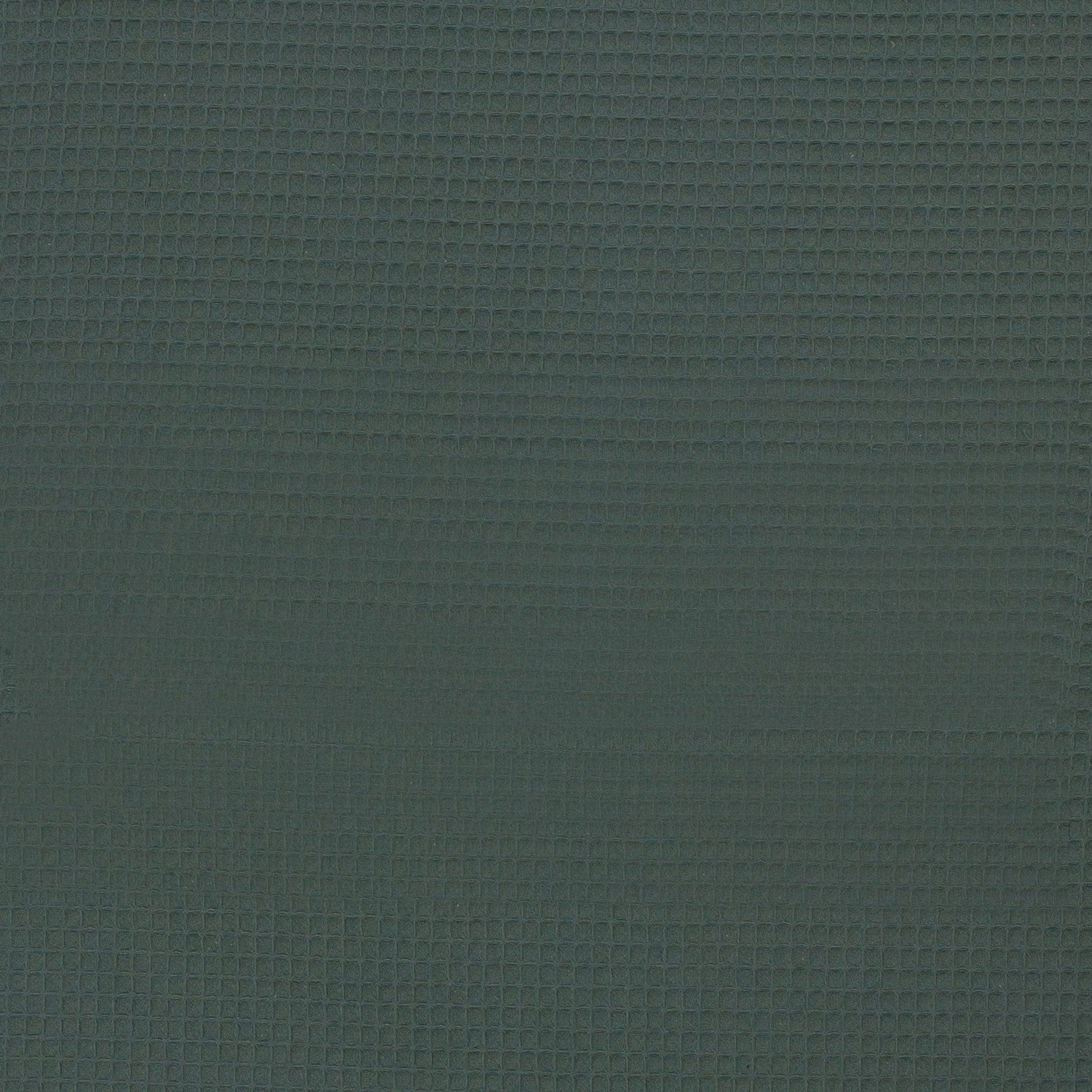 Waffle fabric - dark gray-green 230 g/m²