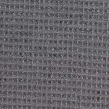 Waffle fabric-dark grey 230 g/m²