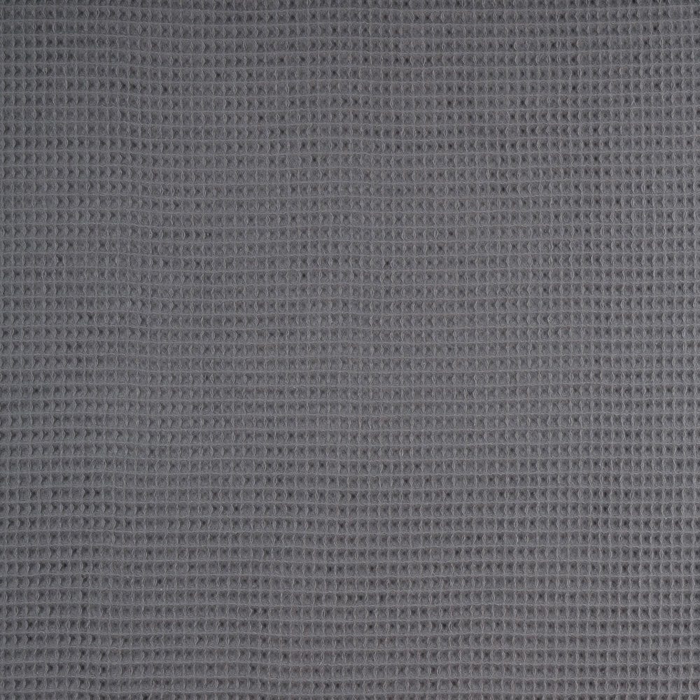 waffle fabric, dark grey 230 g/m²