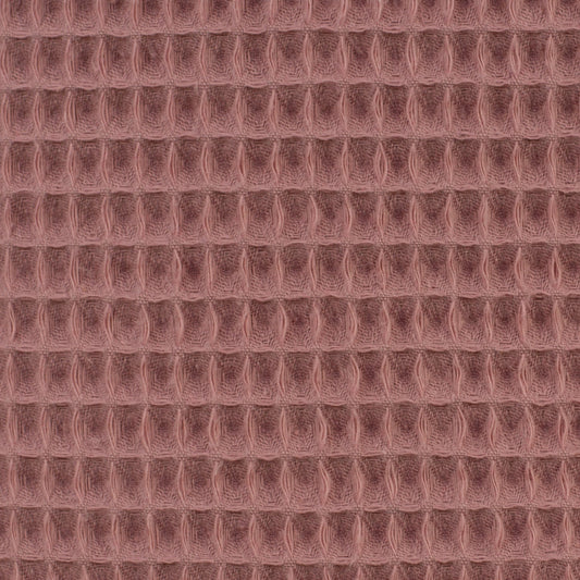 Waffle fabric-old rose 230 g/m²