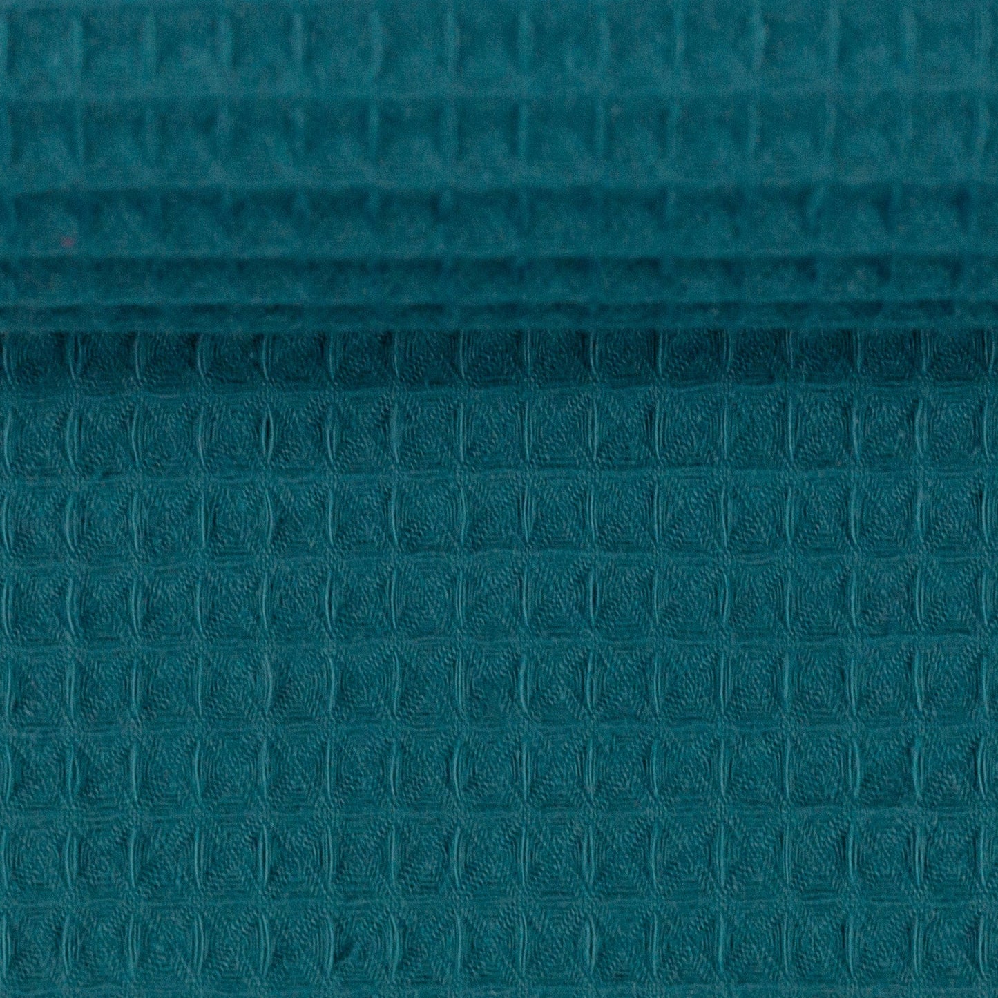 Waffle fabric - teal (Teal) 230 g/m²