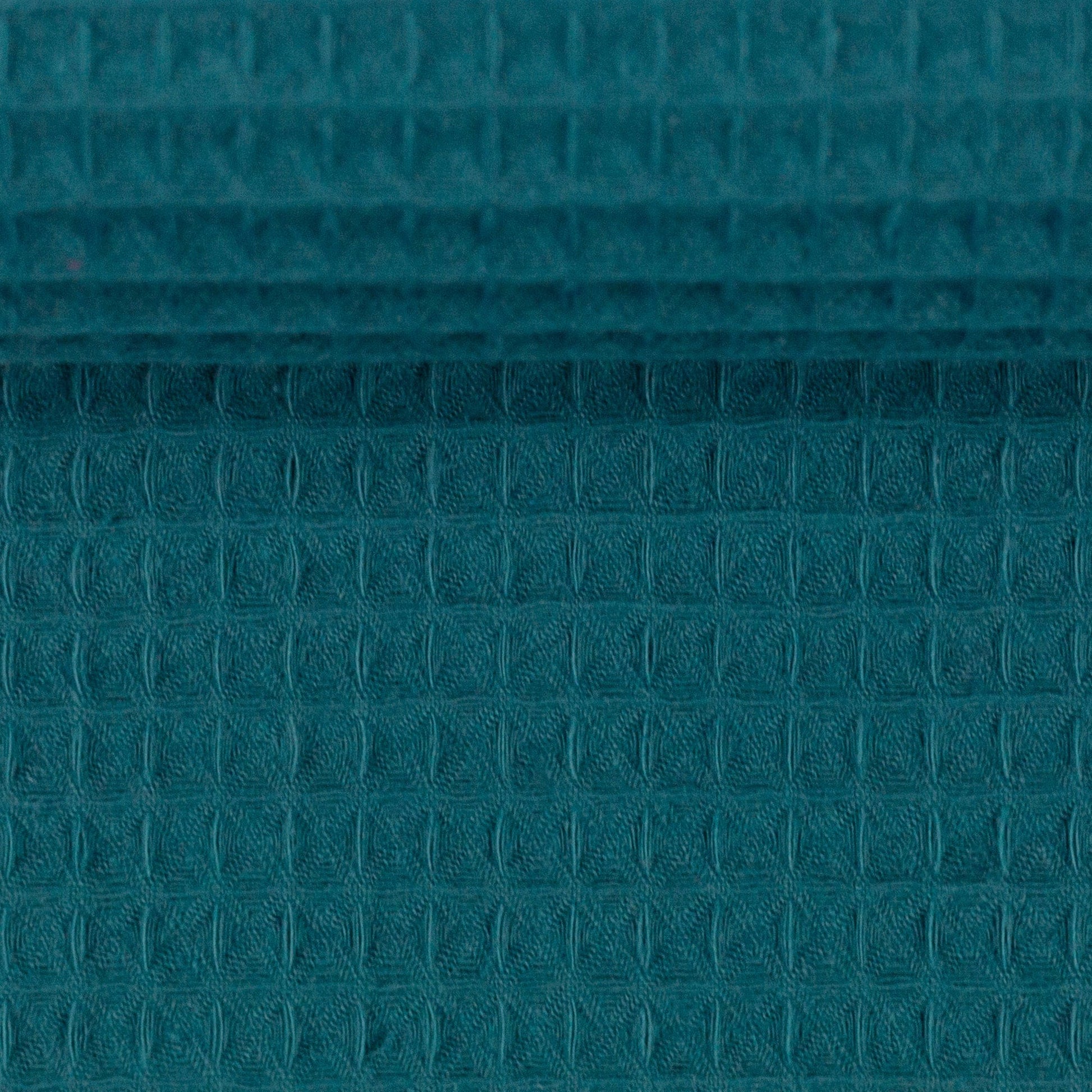 Waffle fabric - teal (Teal) 230 g/m²