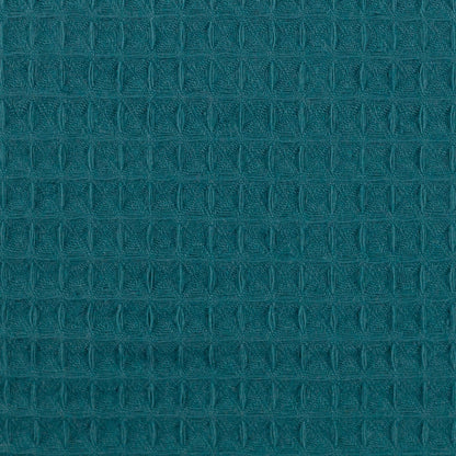 Waffle fabric-teal (Teal) 230 g/m²