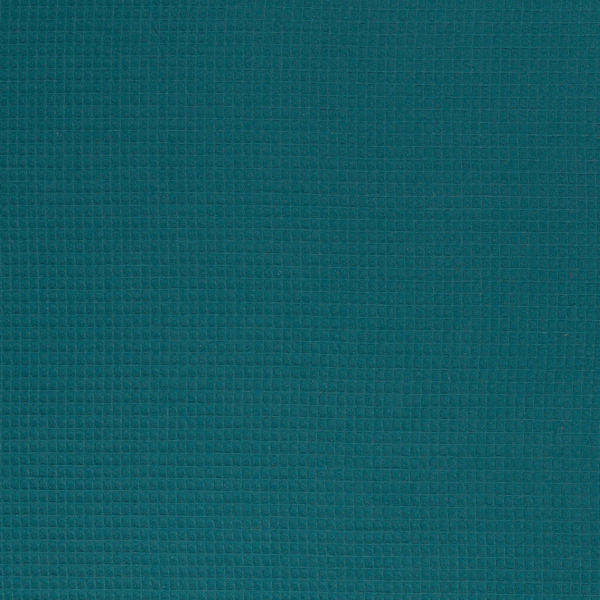 Waffle fabric - teal (Teal) 230 g/m²