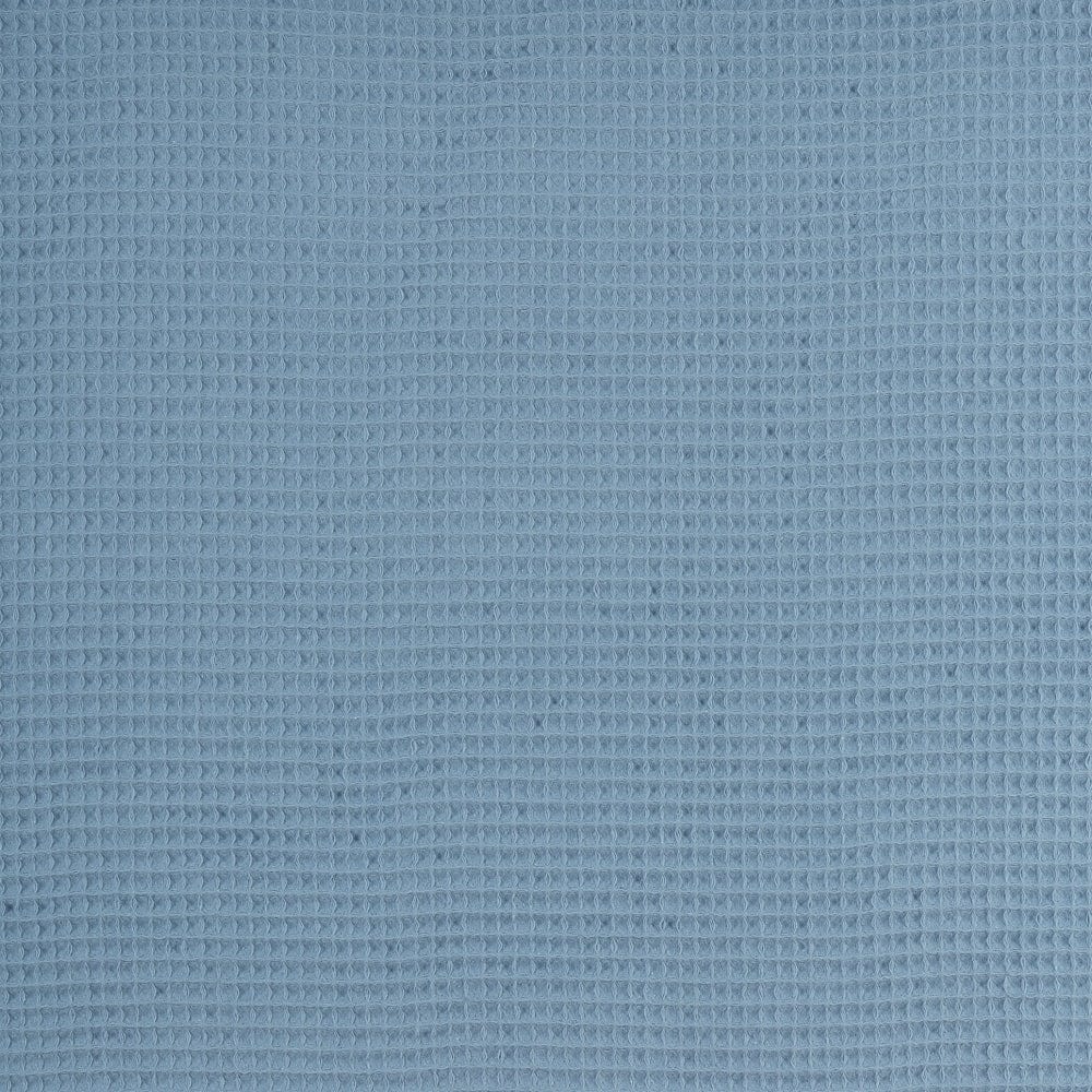 Waffle fabric, blue-grey 230 g/m²