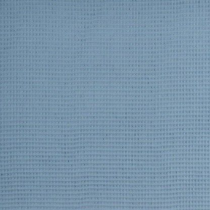 Waffle fabric, blue-grey 230 g/m²